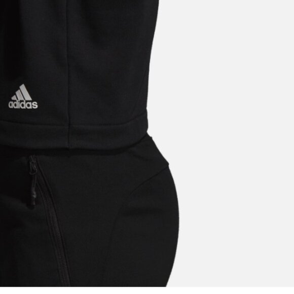Adidas Originals Women's Sports ID Sweatshirt Black Size Large - Picture 4 of 10